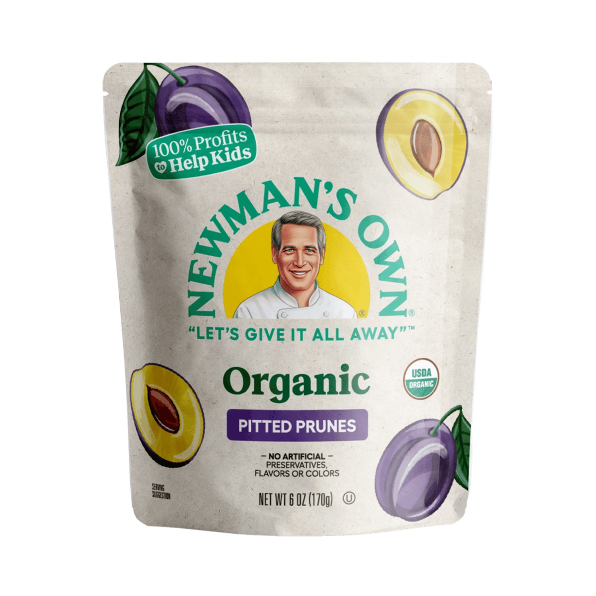 Newman's Own 6oz Organic Prunes